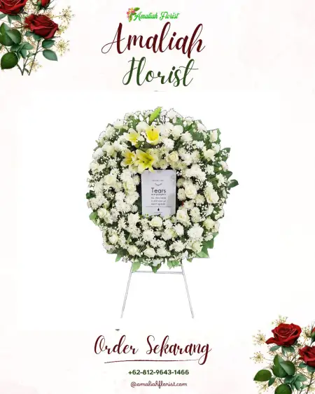 Krans Bunga Duka sukaresik